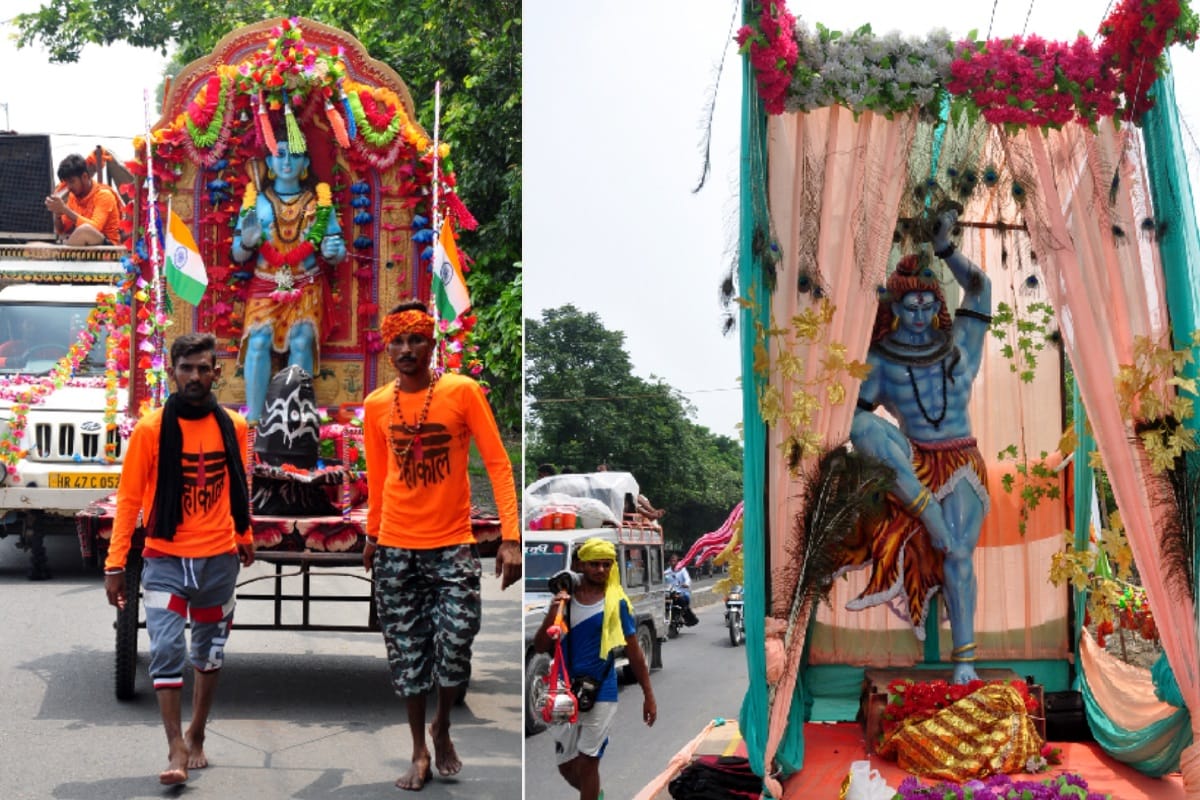 kawad yatra 2019: crores of kawadiyas take the gangajal today from haridwar
