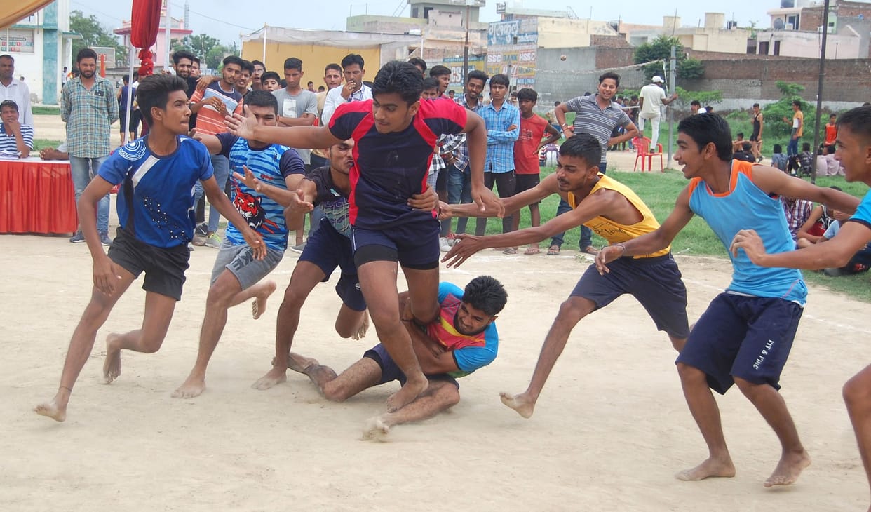 children win in kabaddi