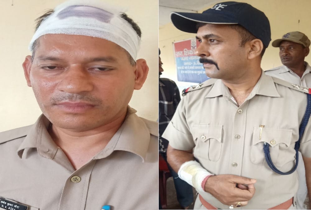 Firing on police by Miscreants in nanakmatta