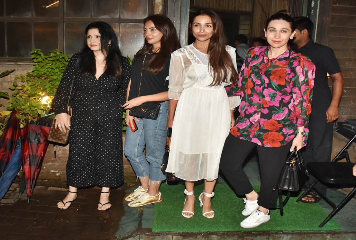Malaika Arora, Amrita Arora and Karisma Kapoor planned a fun get-together in Mumbai
