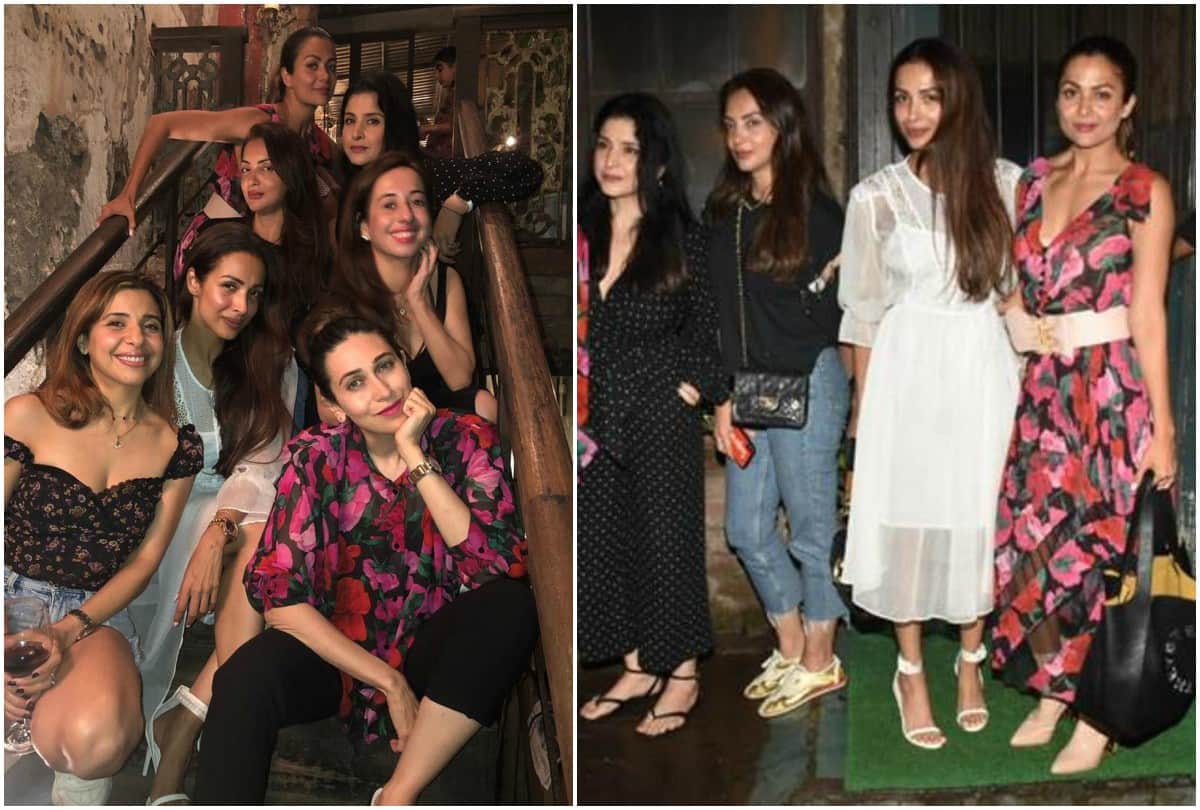 Malaika Arora Karisma Kapoor Sohail Khan wife Seema unites shared dinner date picture on Instagram