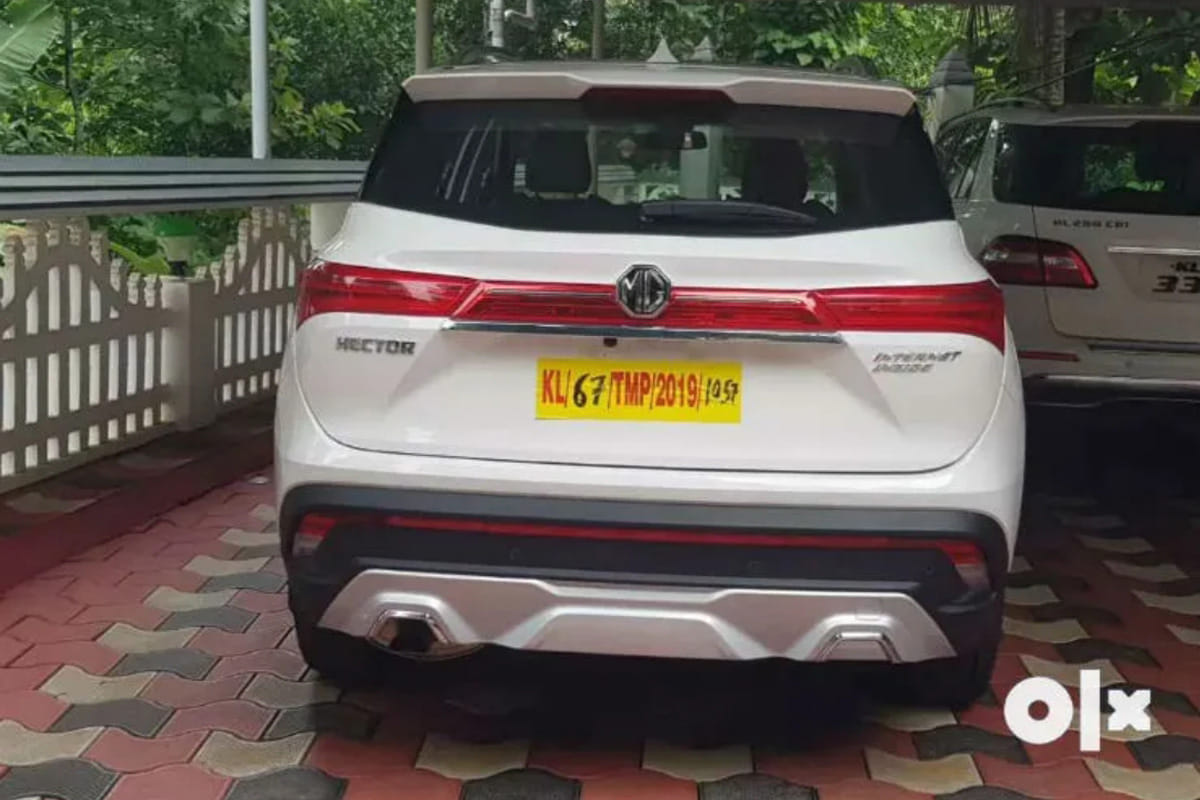 MG Hector being sold by owner on OLX for Rs 3 lakh profit
