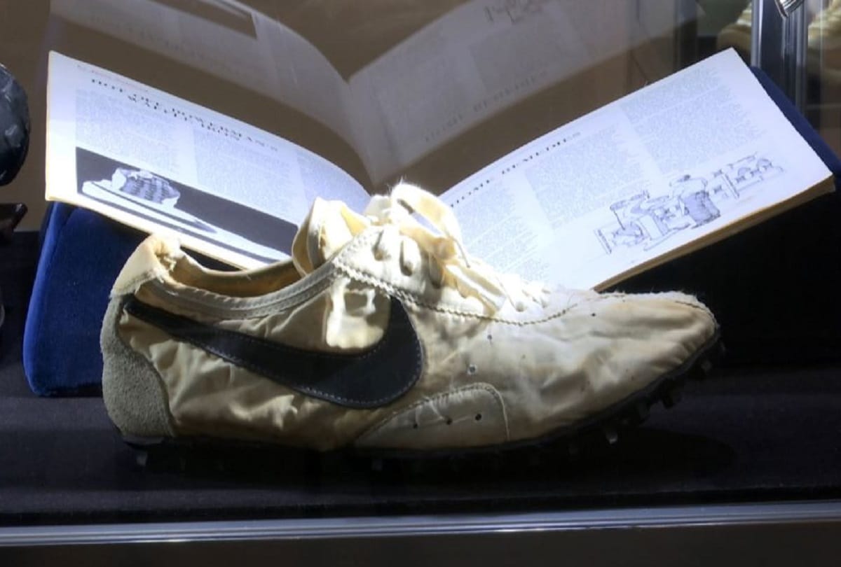 New York: Rare Nike running shoes sold at record 3 crore at auction