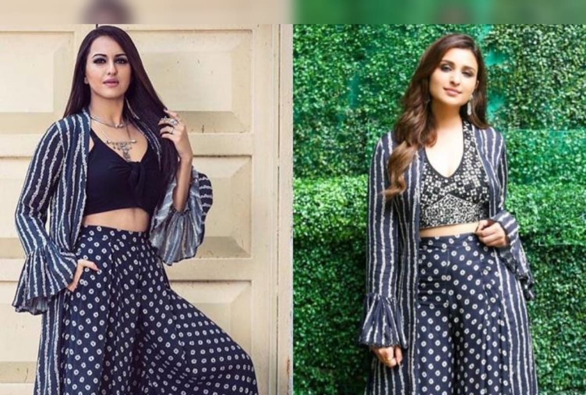 Sonakshi Sinha or Parineeti Chopra Who wore this outfit better