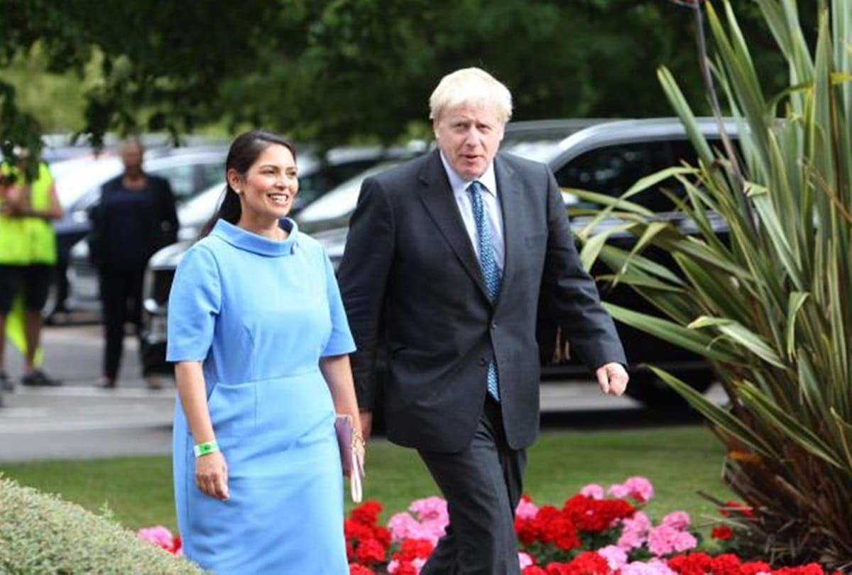 Britain PM Johnson comes in support of Home Minister Priti Patel, allegations of breaking ministerial code