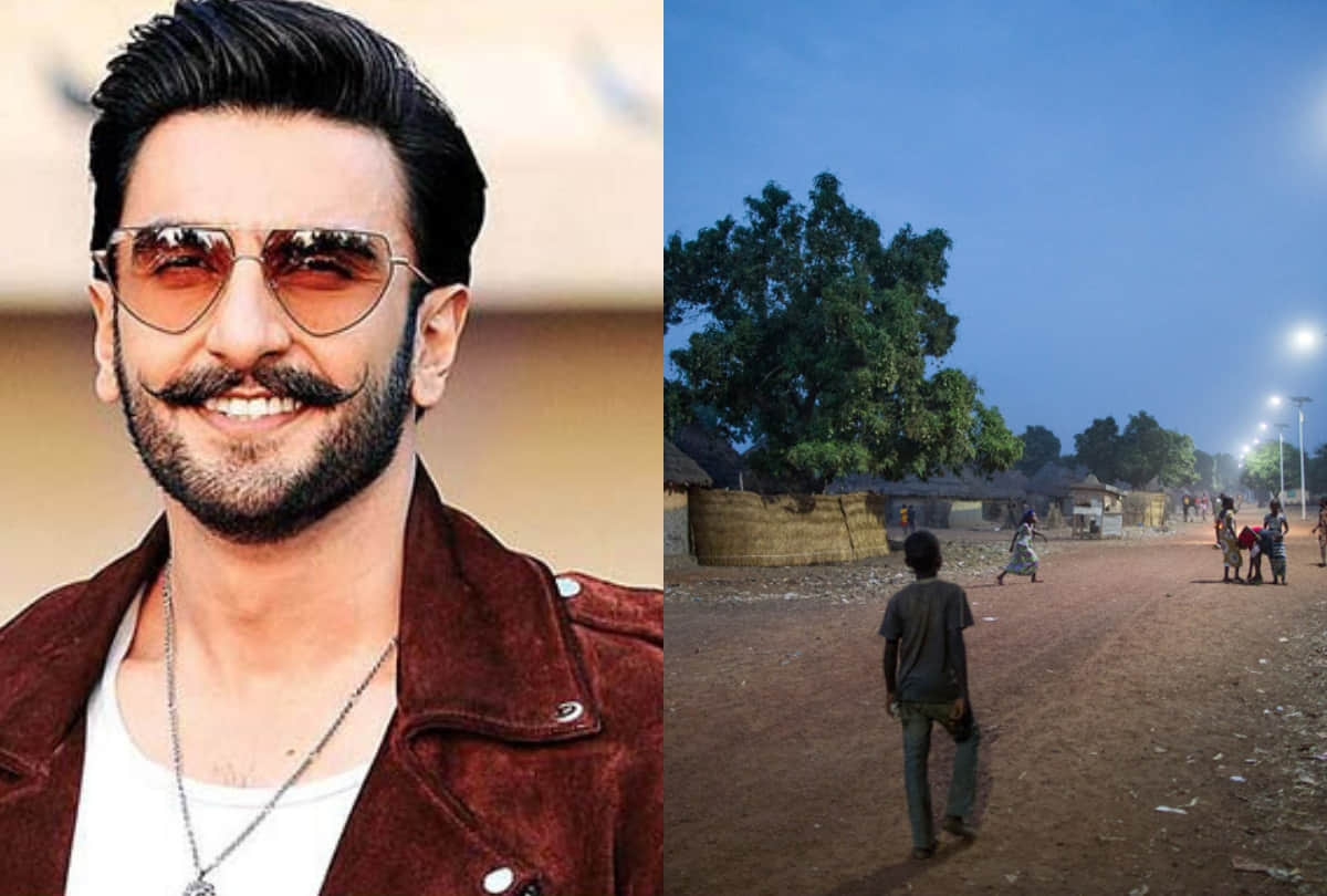 Ranveer Singh fans has got 10 solar street lights installed at a village called Akaloli in Bhiwandi