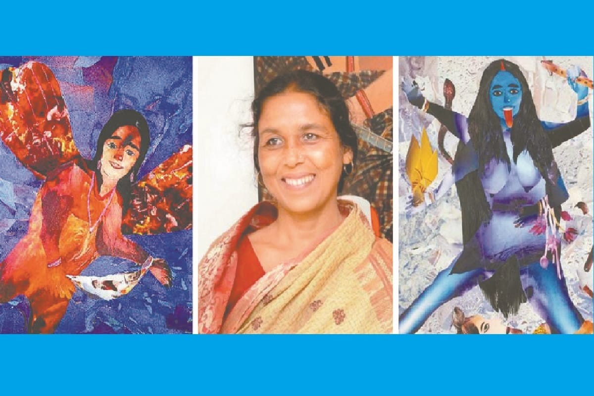 manzilein aur bhi hain shakeela sheikh says Overcome poverty and took art work abroad