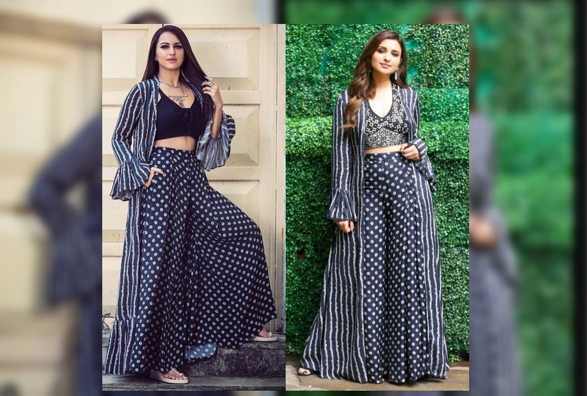 Sonakshi Sinha or Parineeti Chopra Who wore this outfit better