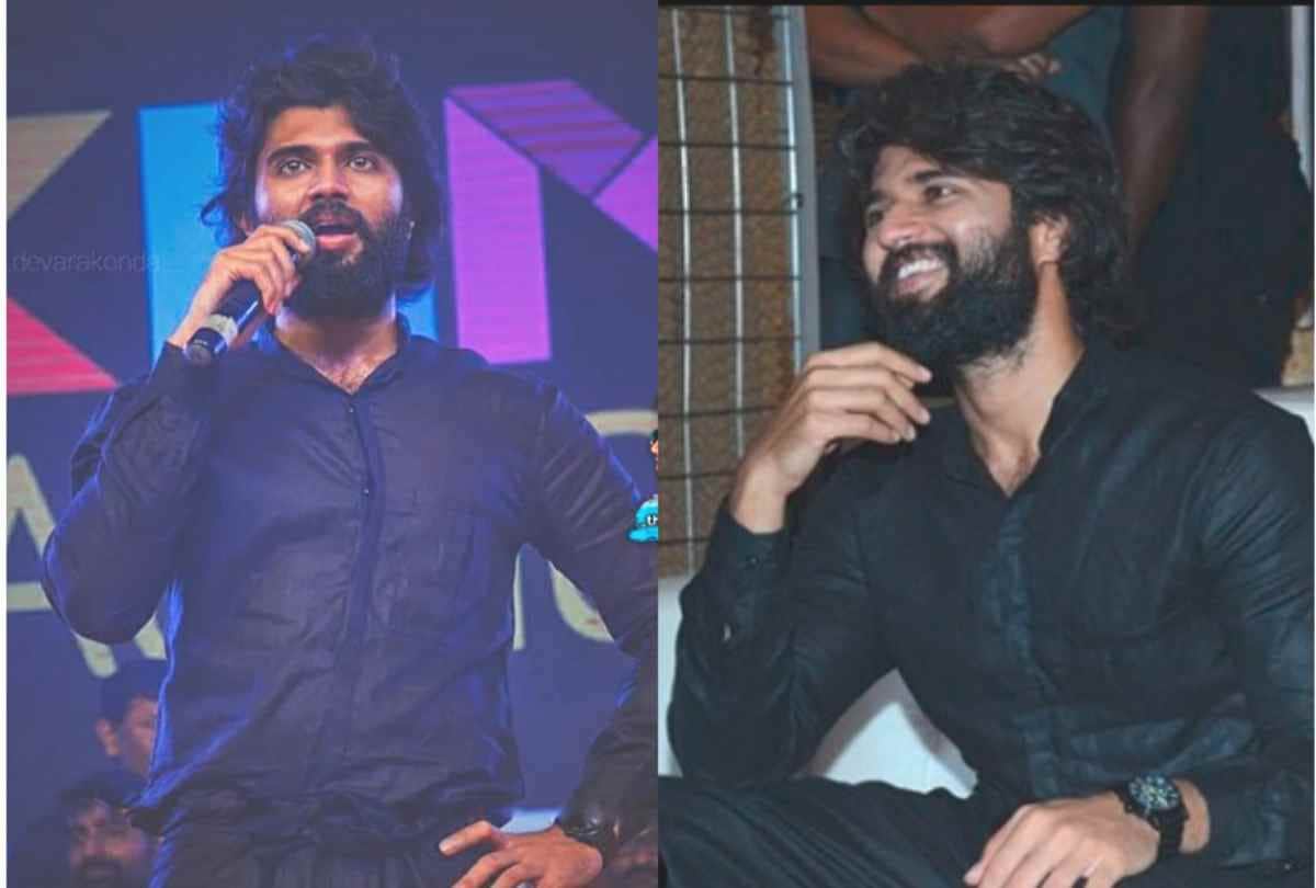 arjun reddy actor vijay devarakonda asks a fan Are you showing love or attacking me