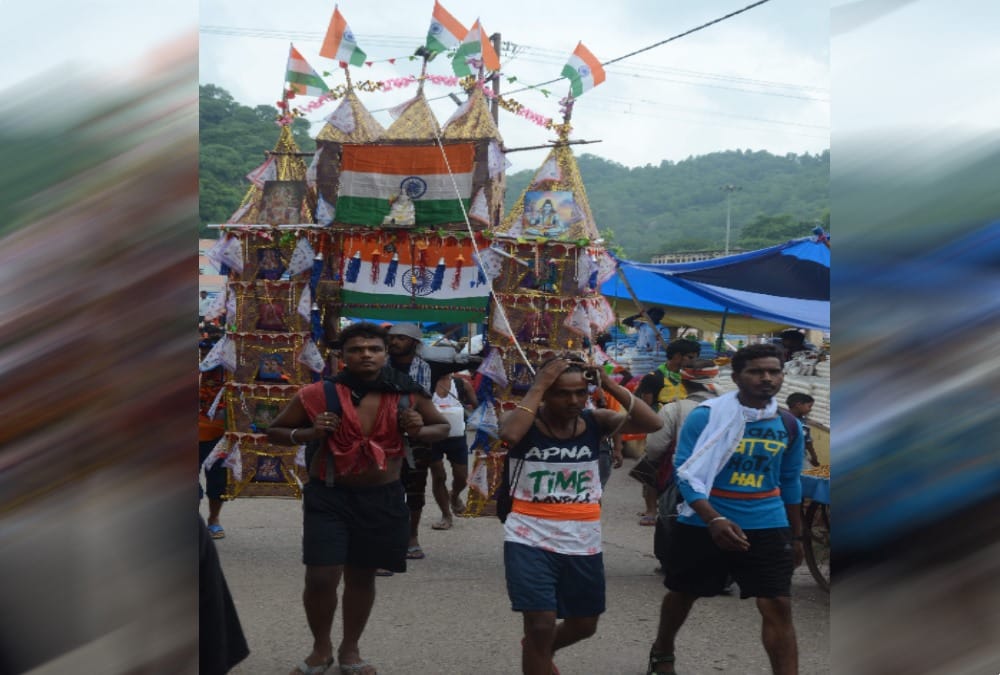 kanwad yatra 2019 Make new record three crore kanwadia reached haridwar
