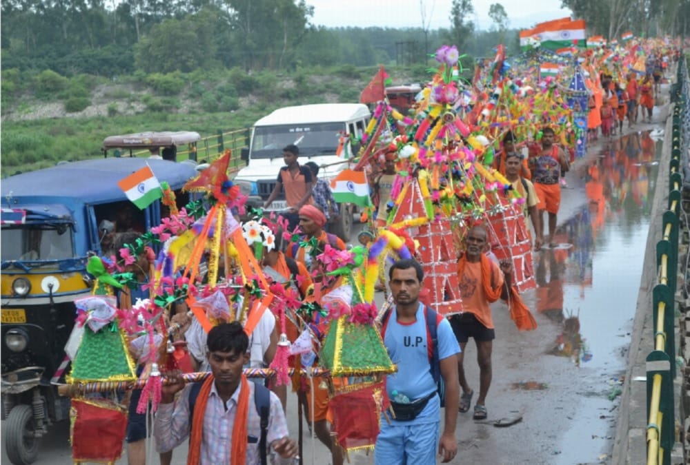 kanwad yatra 2019 huge rush in haridwar awesome photos