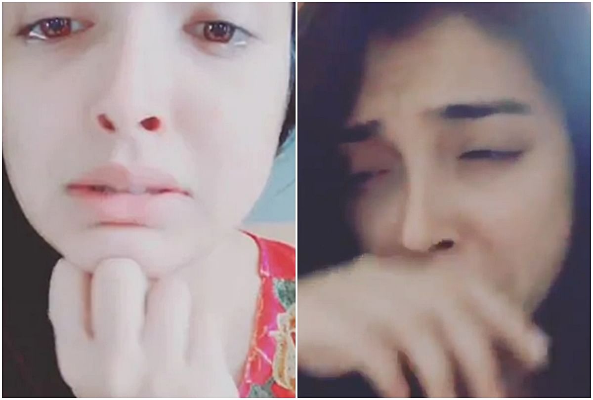 Bhojpuri Actress Amrapali Dubey Tik Tok Instagram Video Is Viral -  Entertainment News: Amar Ujala - आम्रपाली दुबे का रोते हुए वीडियो वायरल,  कहा- मेरे नाना ने मुझसे रिश्ता तोड़ दिया