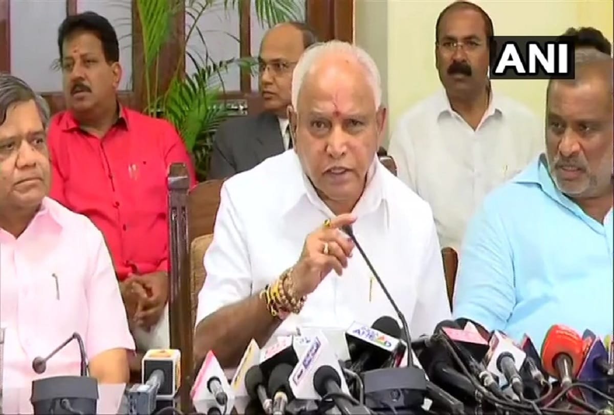 Karnataka BS Yeddyurappa gets emotional while announcing his resignation narrates stories of struggle