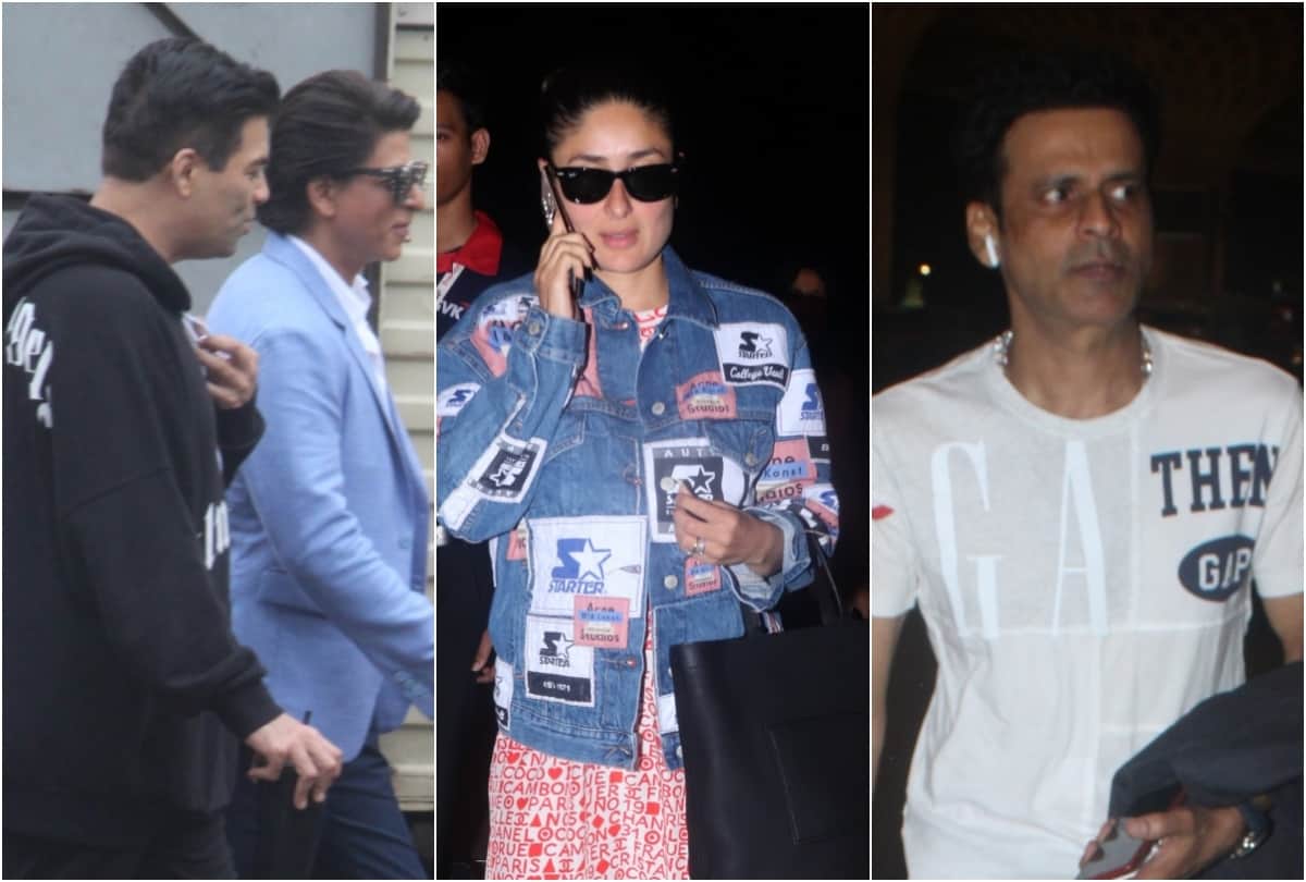 shah rukh khan to kareena kapoor here bollywood celebs spotted