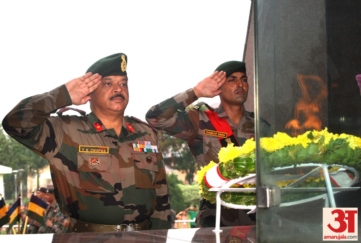kargil vijay diwas 20 years: crpf, bsf, indian army and jammu kashmir police paid homage to martyrs