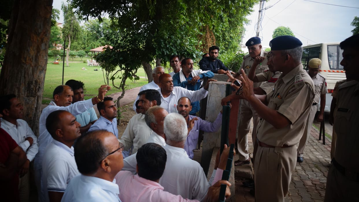 raid on MLA house