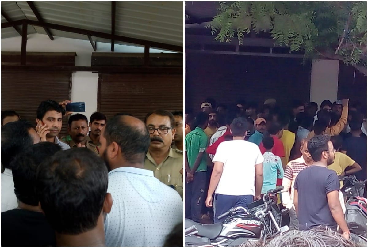 Karailabagh people talks to Police regarding electricity problem in area
