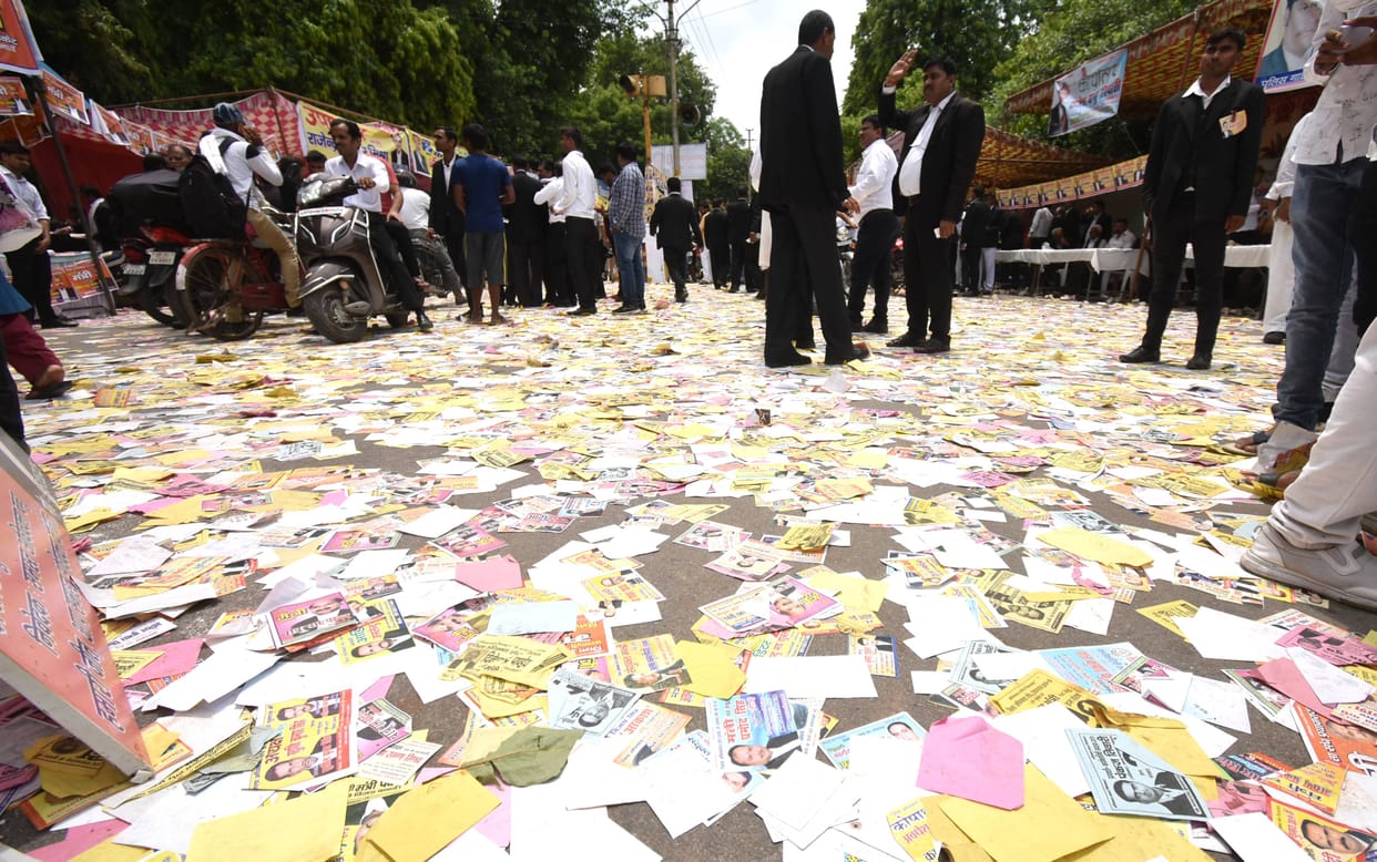 Prayagraj: Rain of votes in Advocate Union election