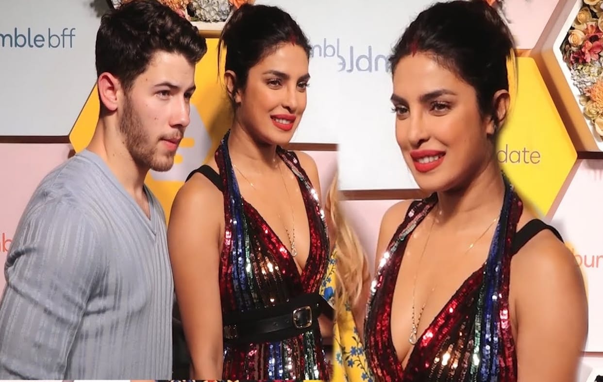 priyanka chopra setting fashion trend in america with sindoor and mangalsutra