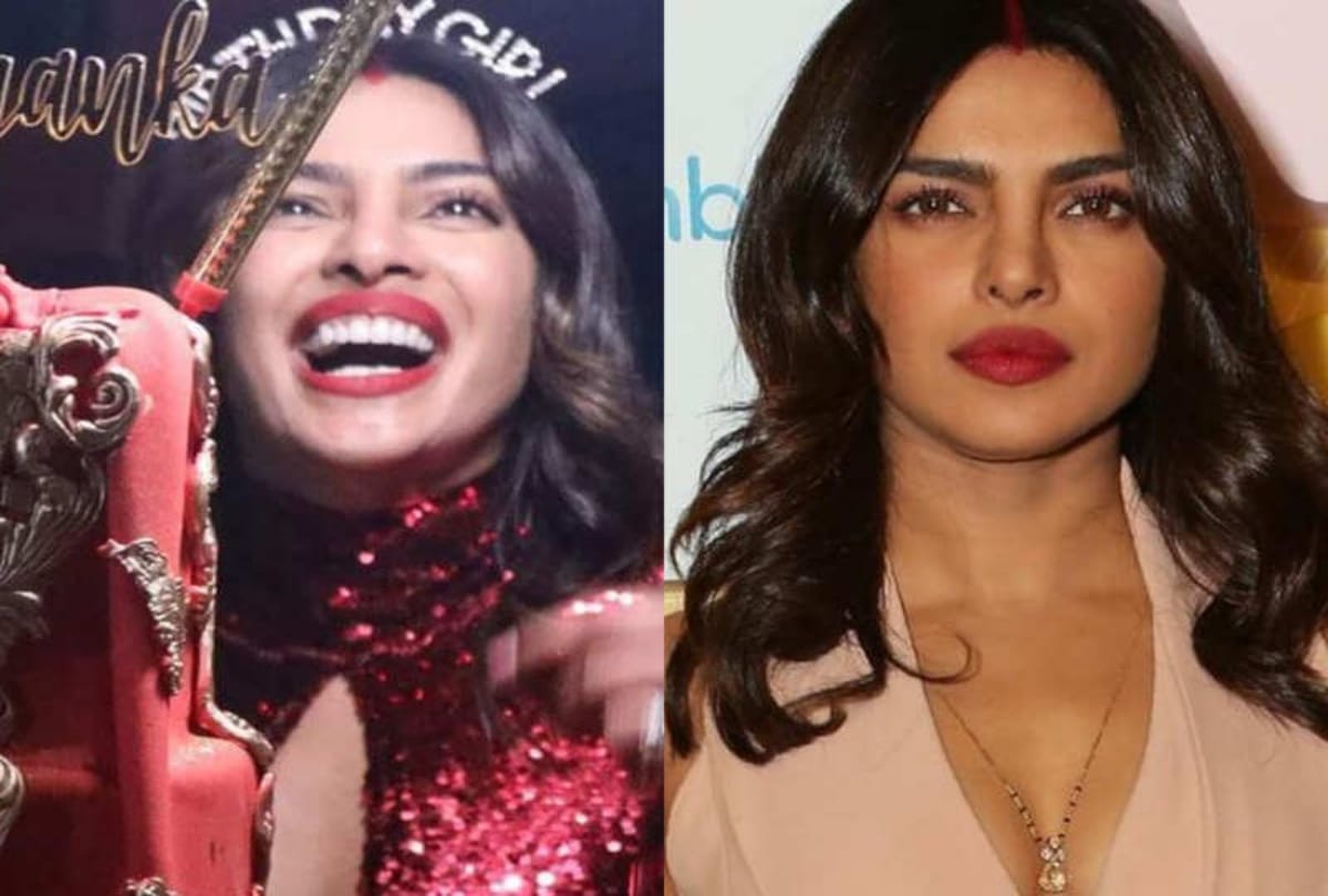 priyanka chopra setting fashion trend in america with sindoor and mangalsutra