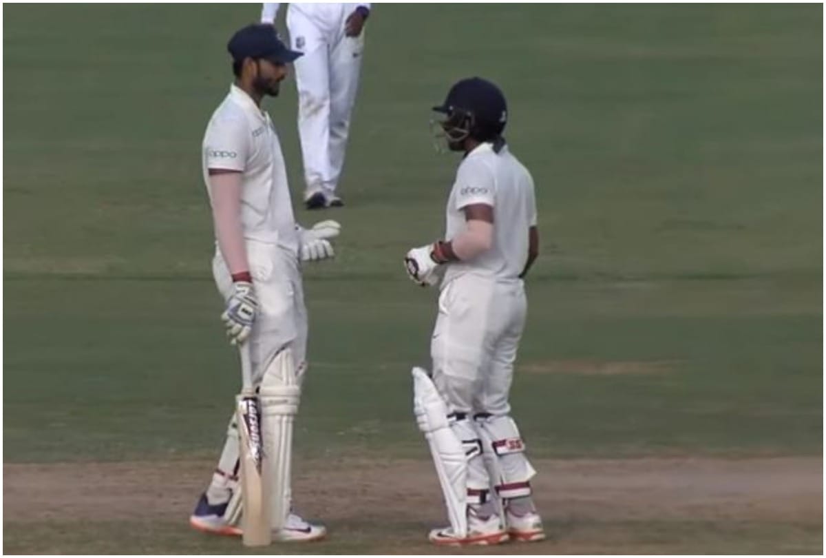WI A vs IND A Saha and Shivam Dube made fifty India  A take lead on day two