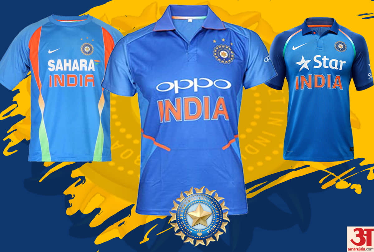 Team India sponsorship contract journey 22 lakhs to more than 4 crore in 20 years