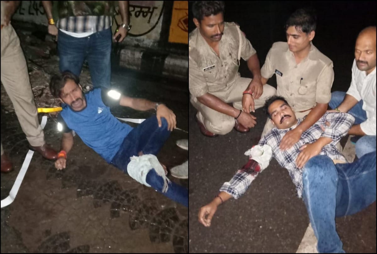 Punk arrest in encounter and inspector injured in varanasi