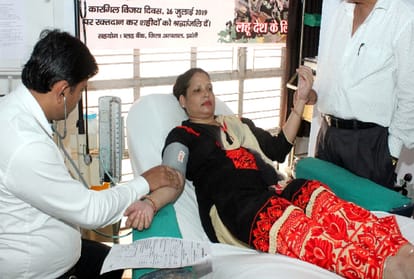 Amar Ujala organize blood donation camp in Jhansi, UP