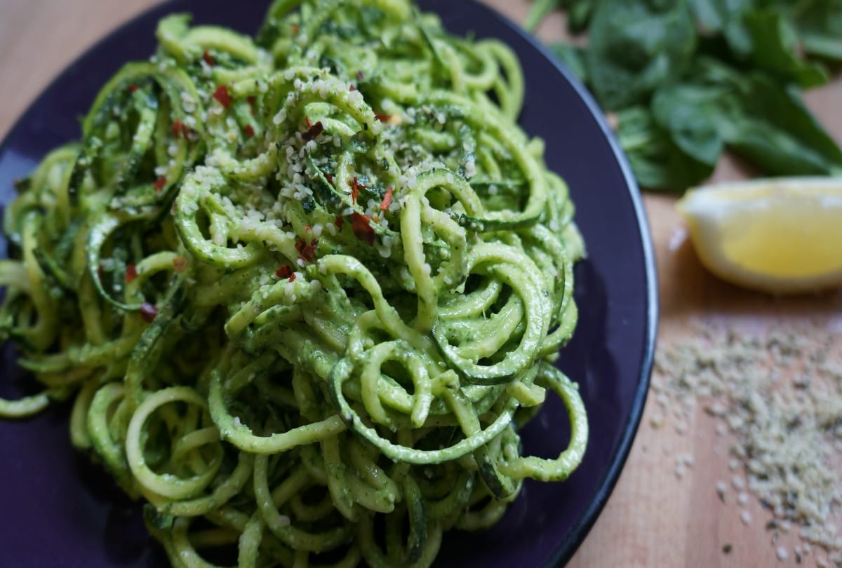 restaurant style pesto sauce spaghetti recipe