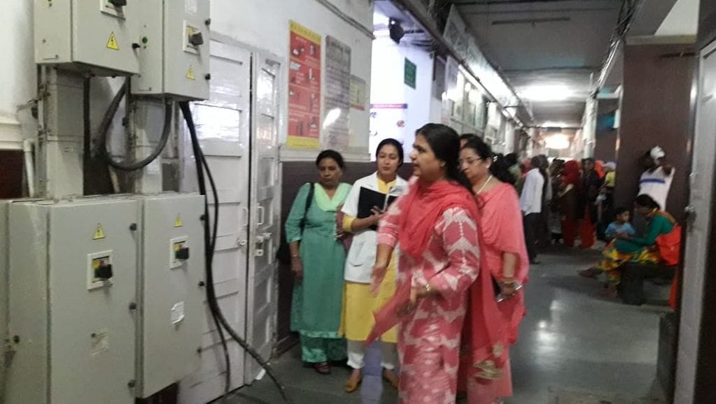 faridabad team reviewed th method of treatment