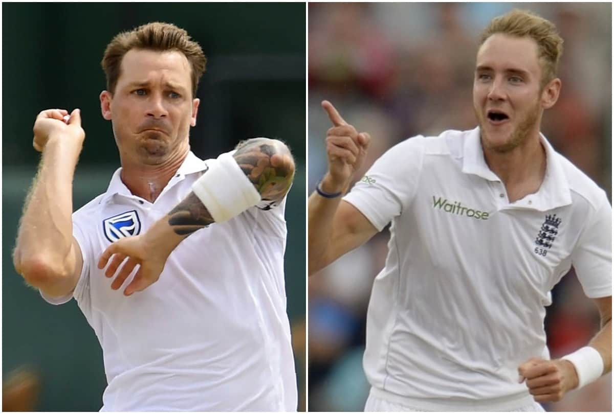 Broad Surpasses Steyn In Tally become the seventh highest wicket taker in Test cricket