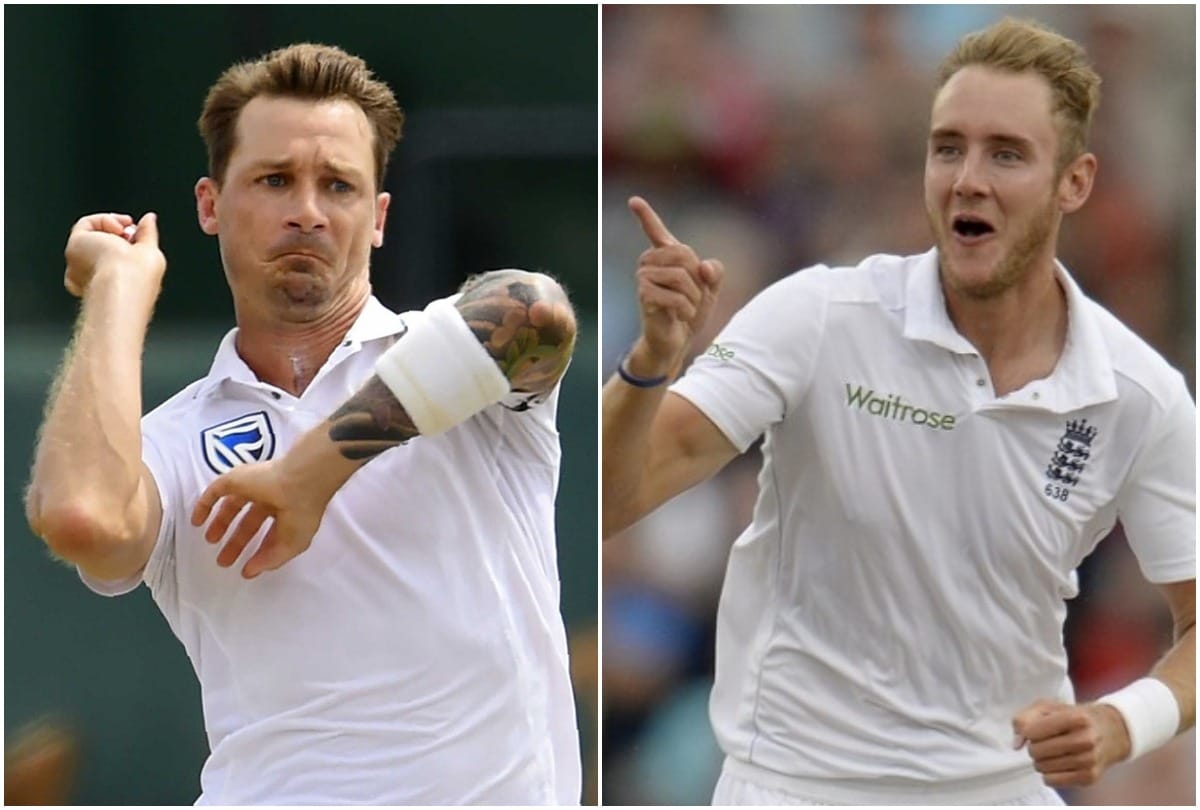 Broad Surpasses Steyn In Tally become the seventh highest wicket taker in Test cricket