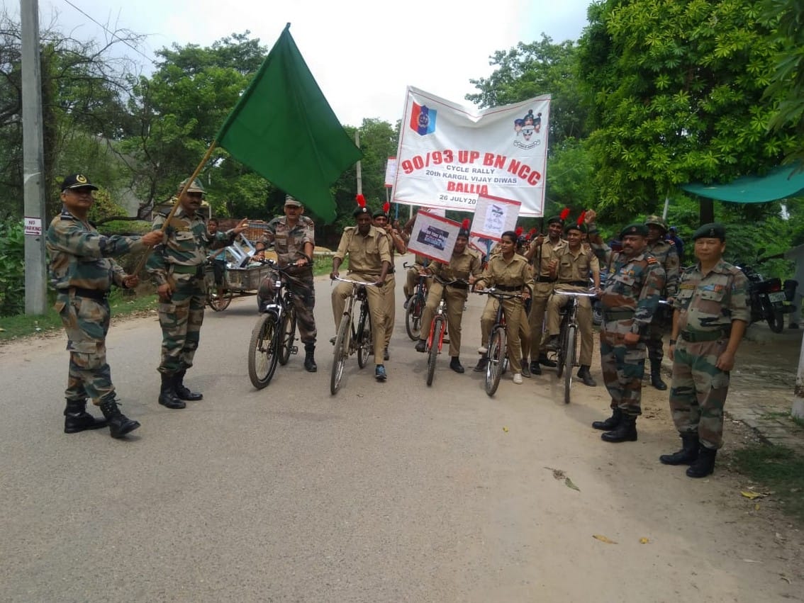 Bicycling rally felicitates martyrs