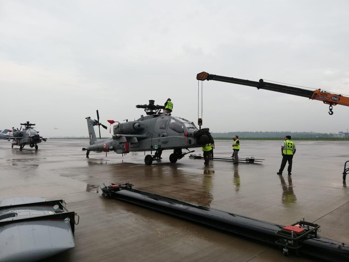 World Most Advanced Attack Helicopter Boeing AH-64E Apache Reaches India