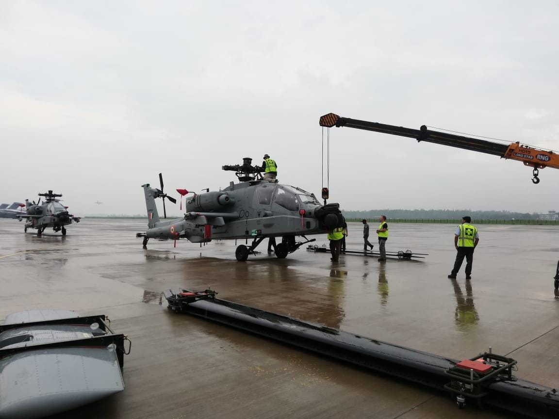 World Most Advanced Attack Helicopter Boeing AH-64E Apache Reaches India