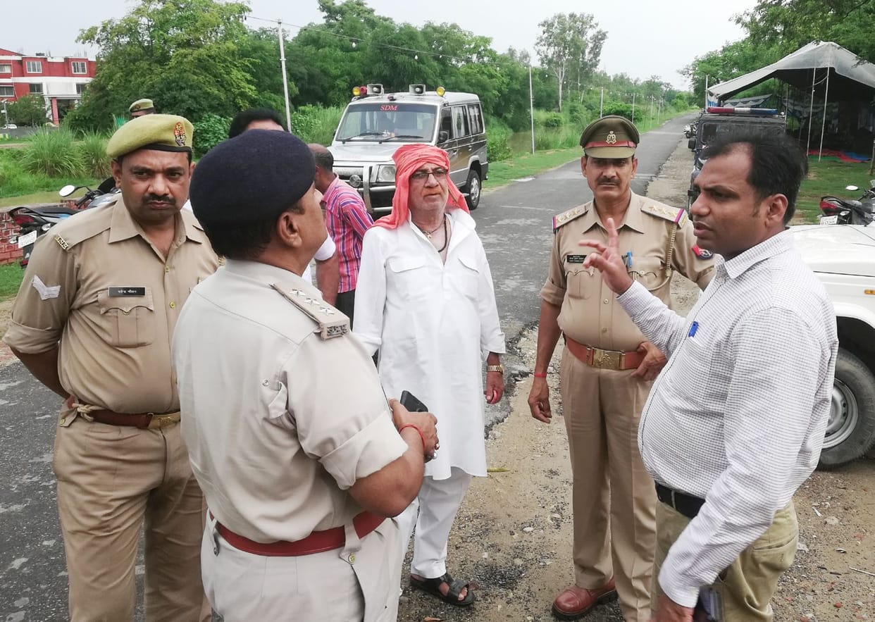 SDM inspection of kanwar way