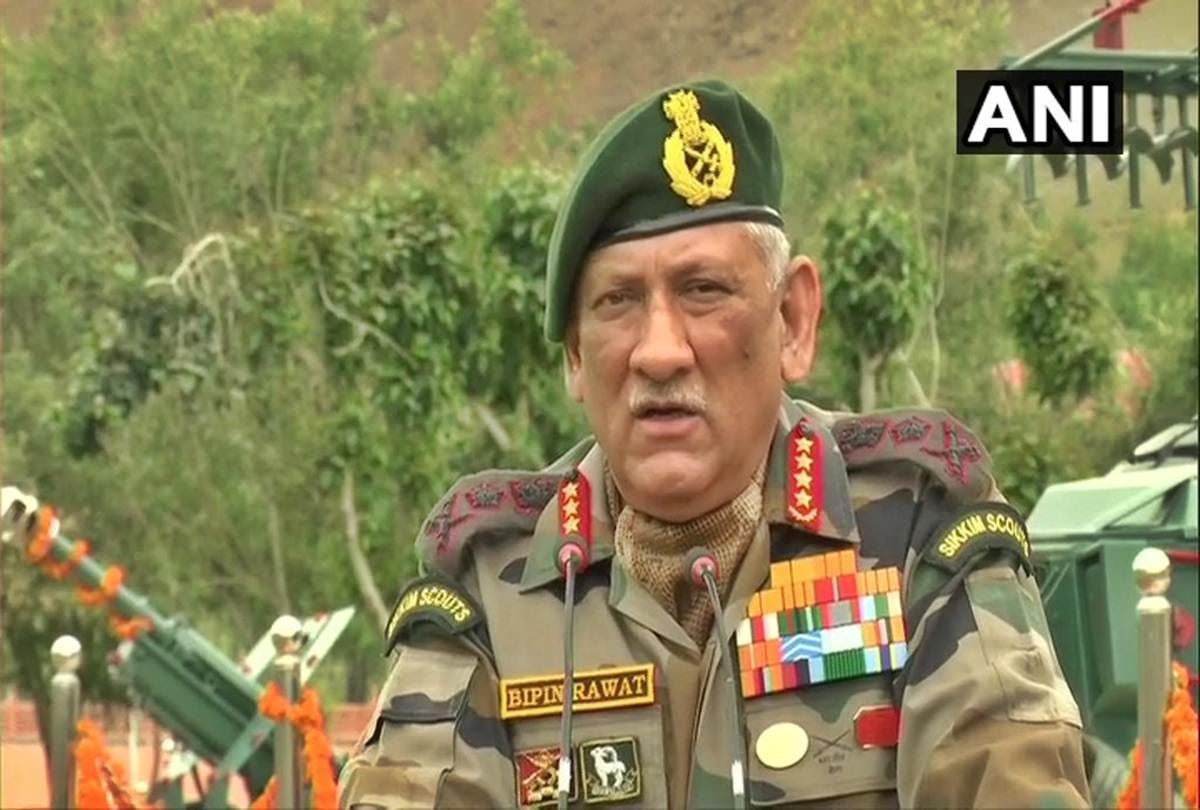 Army chief General Bipin Rawat Says Political leadership decides on POK and Aksai Chin, army ready