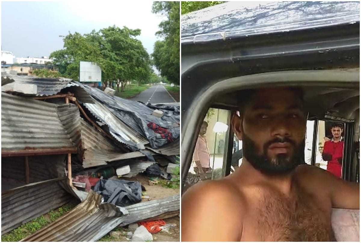 Two died when a drunk driver crushed slums with his car