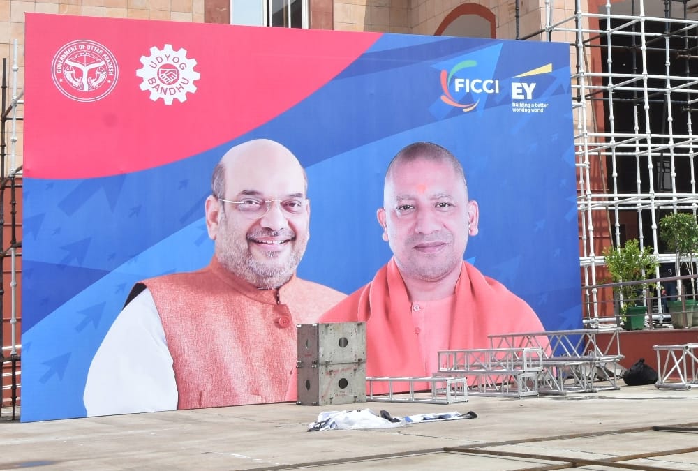 Investors show happiness before second Ground Breaking Ceremony.