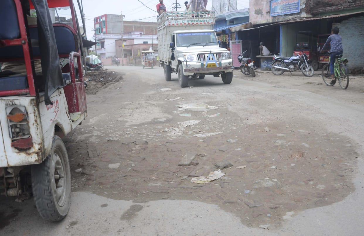 road damage
