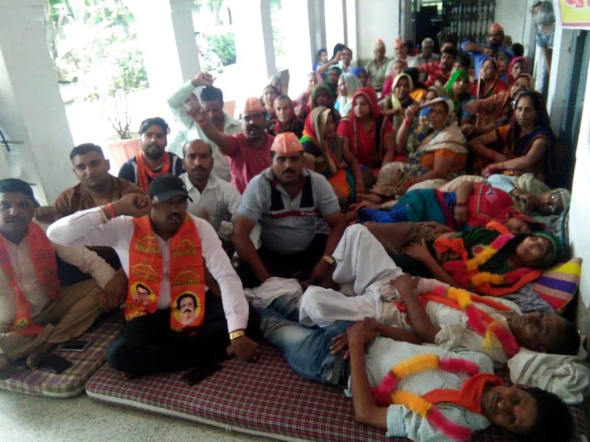 The condition of two women sitting on hunger strike