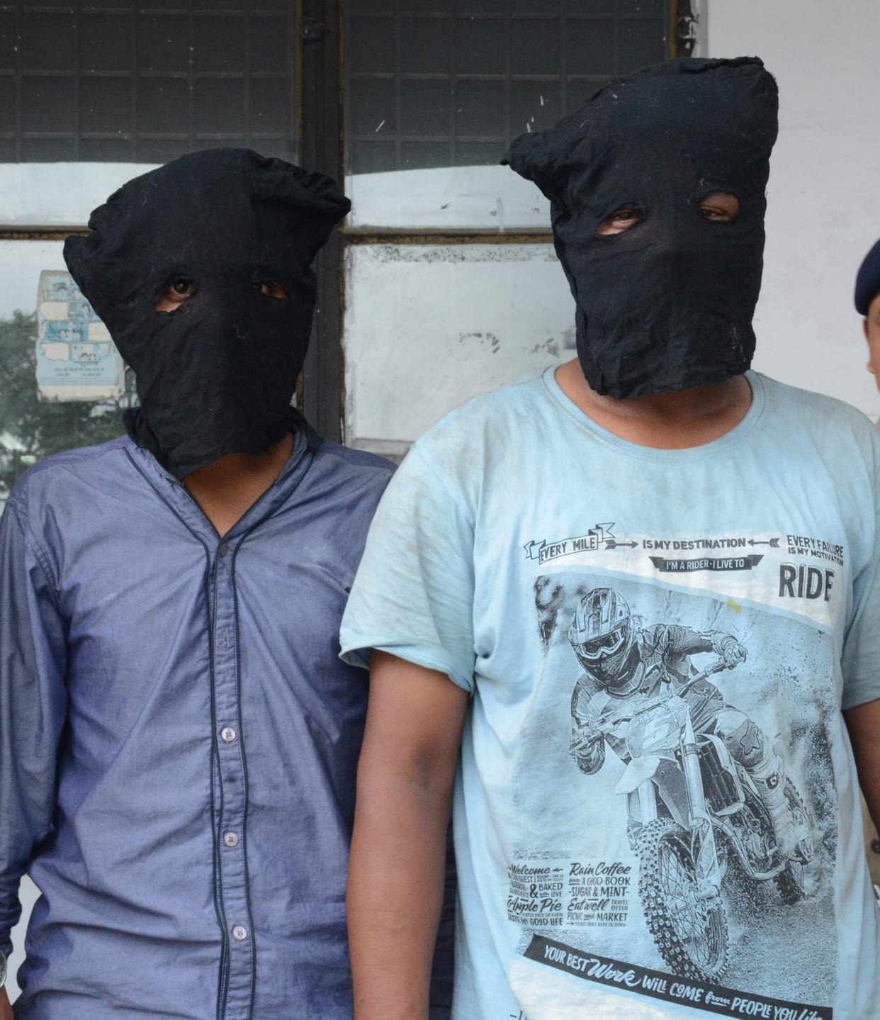 Two robbers rob the elderly women