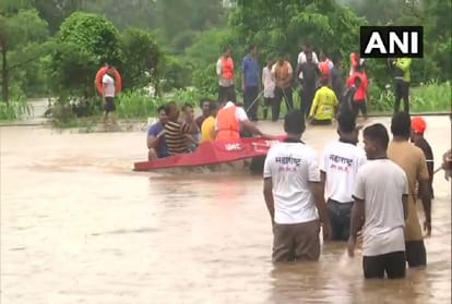 Mahalaxmi Express: 700 passengers are on-board the train, Navy conducting rescue operation