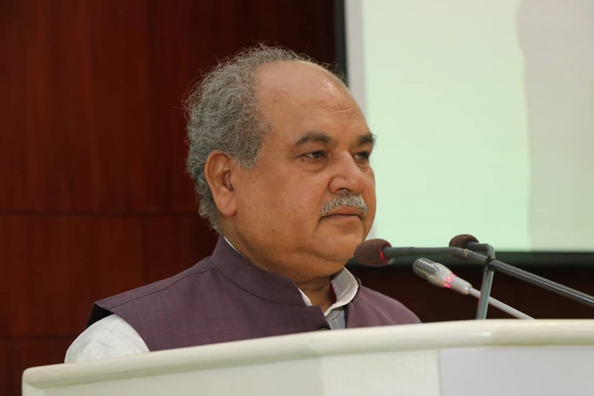 Union Minister Narendra Singh Tomar interacted with people