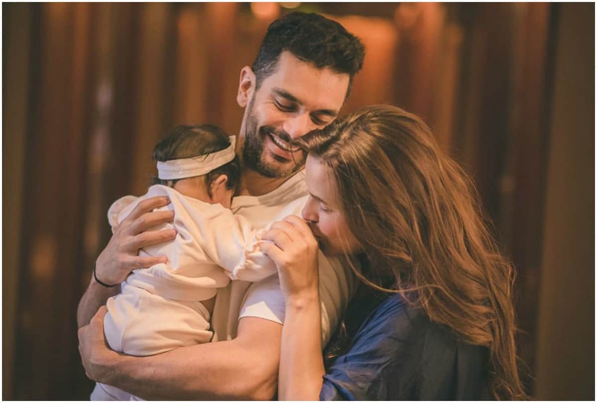 Neha Dhupia revealed shocking thing says 2 missed flights and 8 month old baby