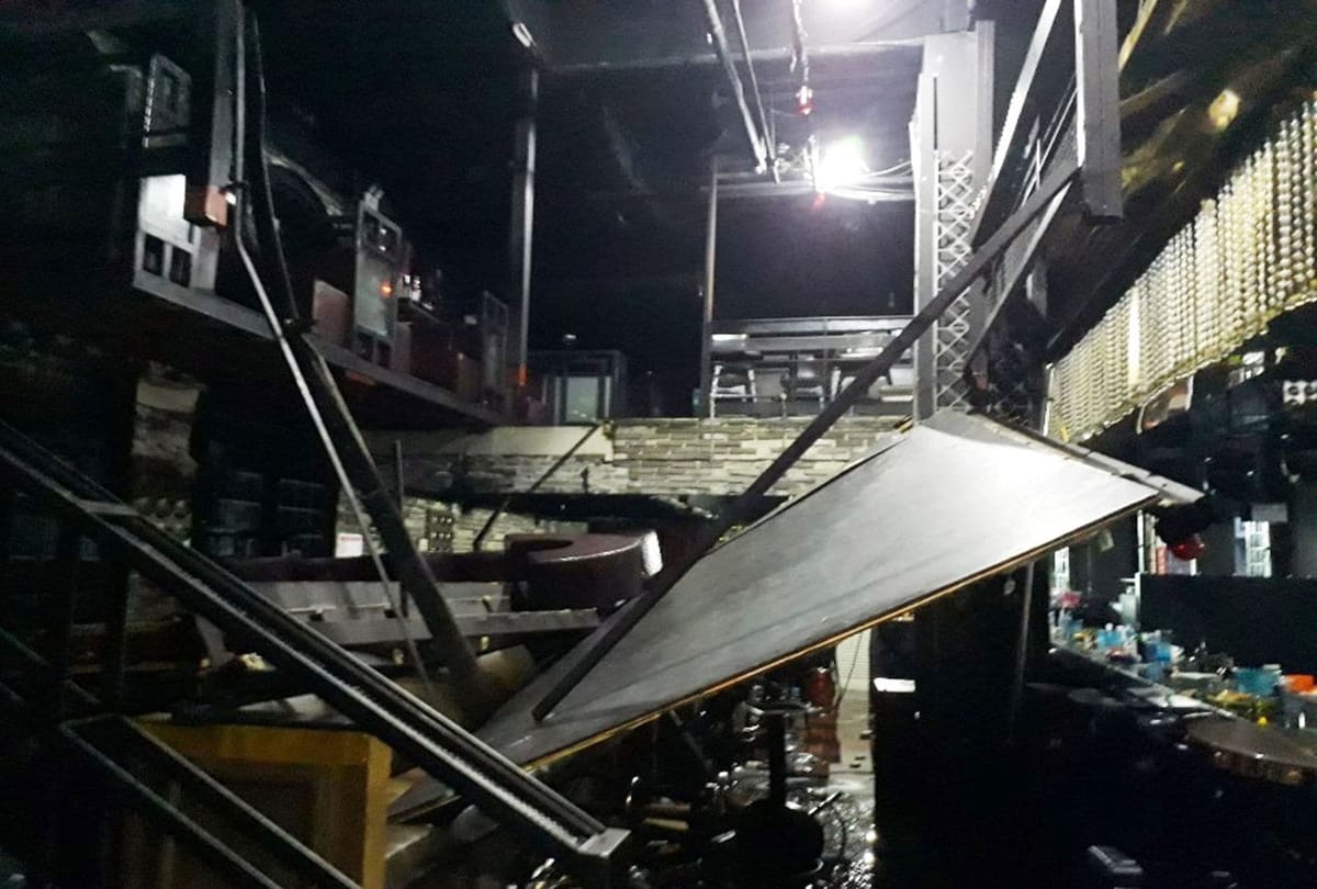 South Korean nightclub balcony collapses in present of U.S. athletes