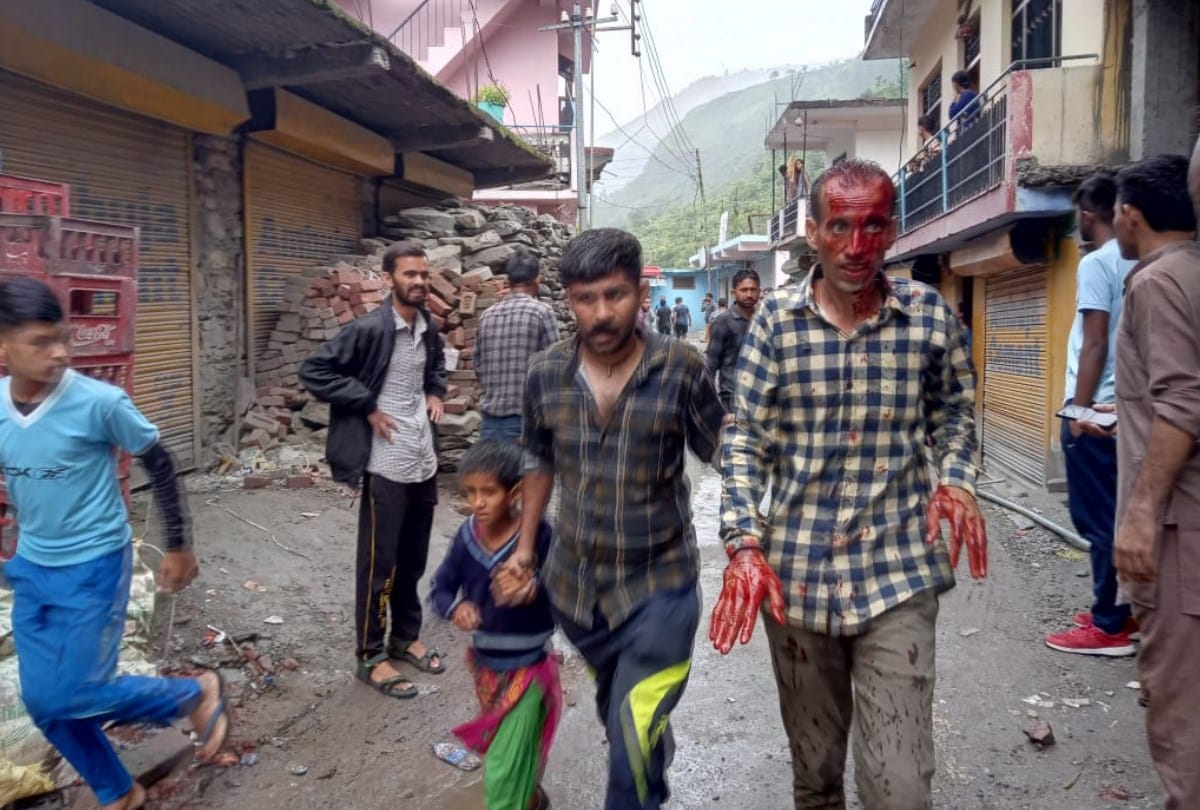 Leopard attack four injured in ronaht market shillai sirmaur himachal pradesh