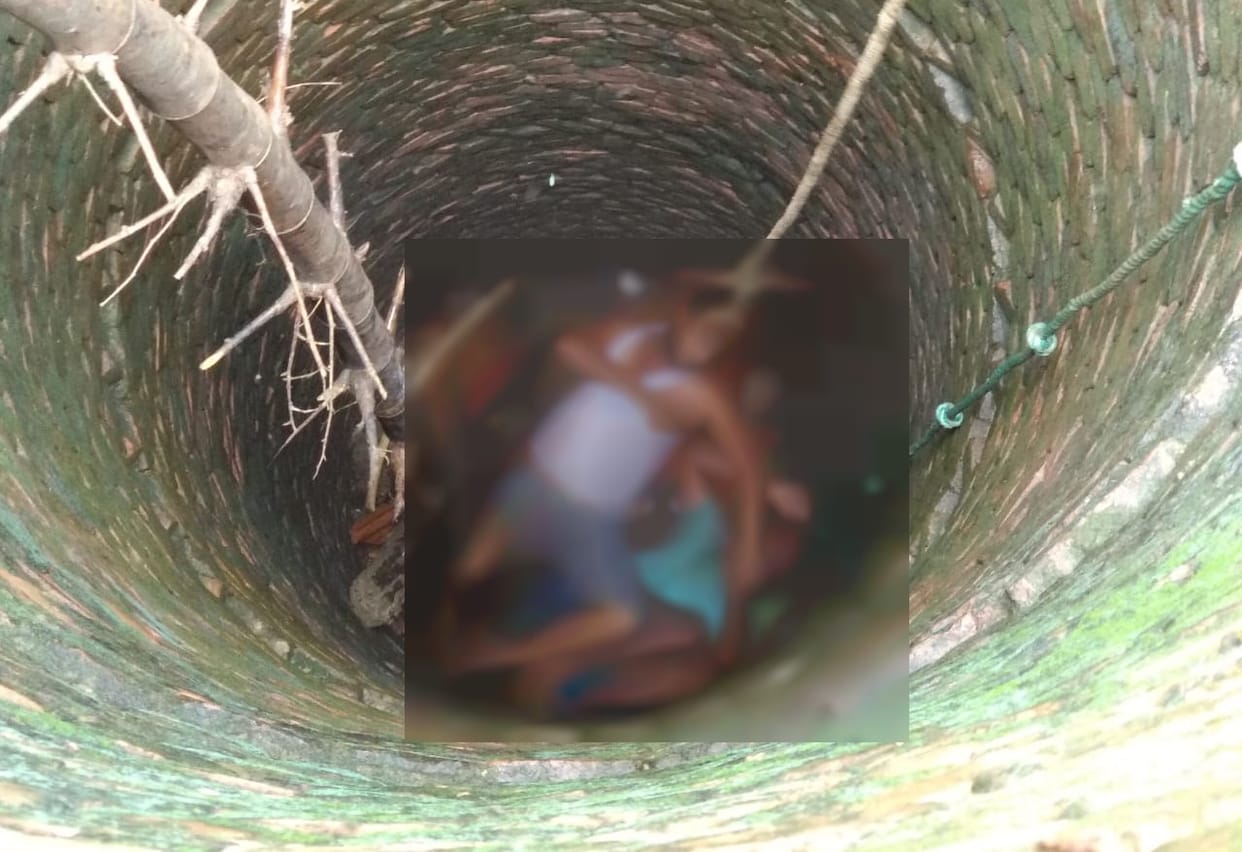 youth jumped into a well inebriated in Mirzapur