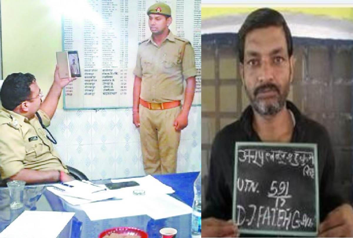 constable sleep while taking criminal to court, run away breaking handcuffs