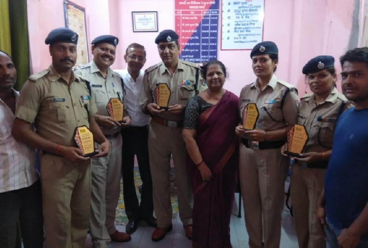 RPF team got baal mitra samman in lucknow